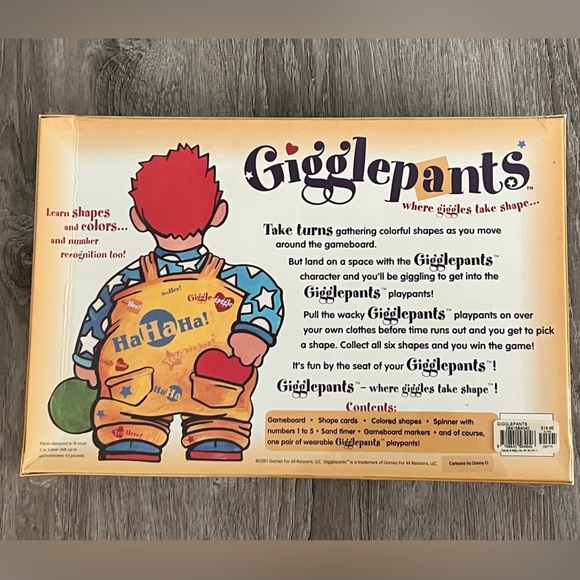 Gigglepants board game ages 3-5 - Picture 2 of 2